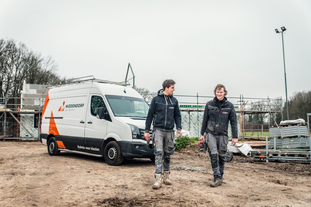 Kom werken bij het team van Bouwbedrijf Van Middendorp